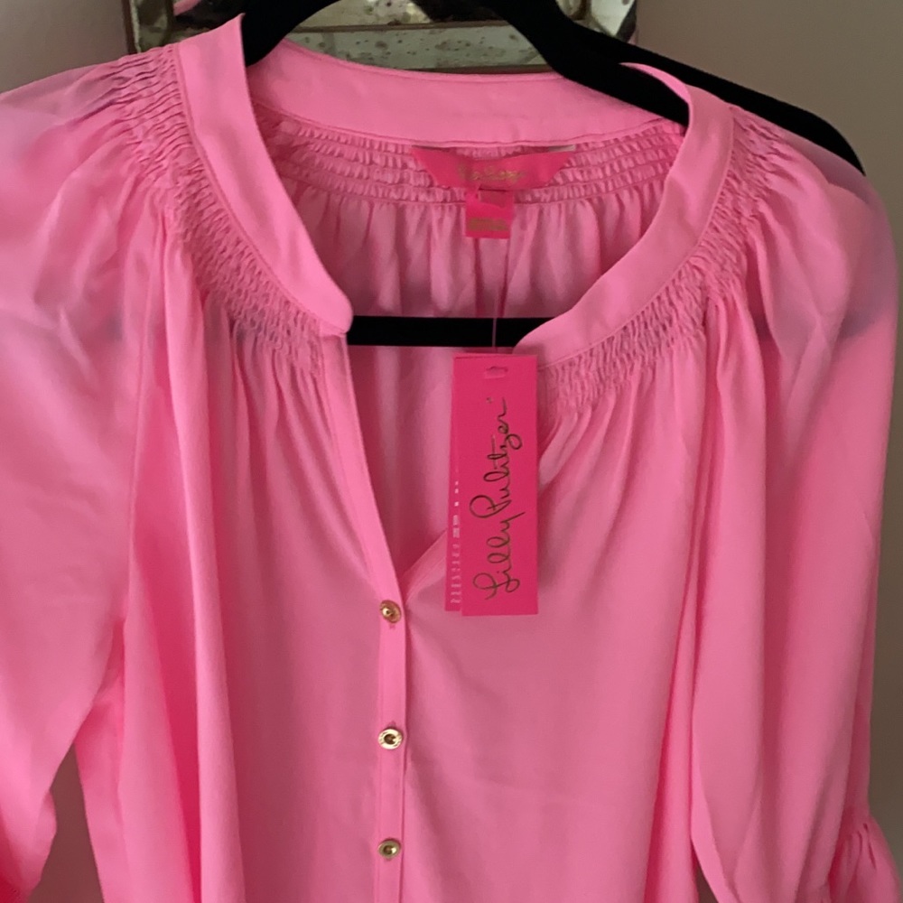 NWT Lilly Pulitzer Dakota In Pelican Pink Size Small